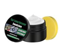 Headlight Restoration Kit - 100g Fast Acting Lens Repair Cleaner With Sponge Applicator | Effective Car Headlight Yellowing And Oxidation Remover For Clearer Brighter Lenses | Suitable For Truck