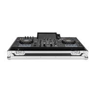 Headliner Funda de vuelo de perfil bajo con ruedas, compatible con XDJ-RX3, negro (HL10006)