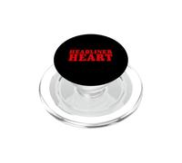 Headliner Heart Bold Red Statement PopSockets PopGrip para MagSafe