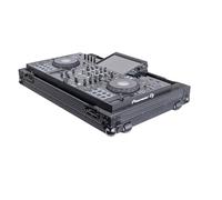 Headliner Pitch - Funda de vuelo de perfil bajo compatible con Pioneer XDJ-RX3 con ruedas