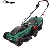 HEADNMORE® Bundle Parkside® - Cortacésped eléctrico PERM 1500 + llavero HEADNMORE®