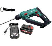 HEADNMORE® Bundle Parkside PABH 20 - Taladro percutor con batería (20 V, incluye maletín de transporte y llavero HEADNMORE® (1 batería de 4 Ah)