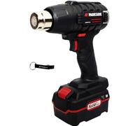 HEADNMORE Bundle Parkside Performance - Pistola de aire caliente (20 V, incluye batería de 4 Ah, incluye llavero)