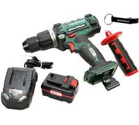 HEADNMORE® Bundle Parkside PSBSA 20 - Taladro atornillador inalámbrico (20 V, incluye llavero HEADNMORE® 1 batería de 4 Ah)
