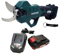 HEADNMORE® Paquete - PARKSIDE® PAAS 20 de 20V batería Tijeras de podar y sierra de poda + HEADNMORE® Llavero (1x2Ah batería)