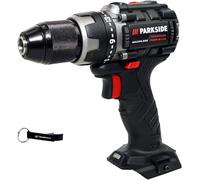HEADNMORE® Parkside Performance® - Taladro atornillador inalámbrico (20 V, PABSP 20 (sin batería) + llavero