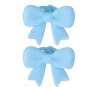Headphone Accessories Cute - 3D Silicone Bow Shape Cosplay Attachment, 2 Pieces Cute Earphone Decorations | For Party Streaming Studying Work Travel Commuting Bow Adjustable Ear Hooks