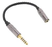 Headphone Adapter Cable Gold Plated 4.4mm Balanced Male To 3.5mm Stereo Female Adapter Cord for Music Enthusiasts