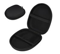 Headphone Bag - Earphone Storage Case with EVA Hard Shell | Headset Drawstring Pouch for Secure Travel Organization | Hard Shell Zipper Storage Case for, Studio, Commuting Use
