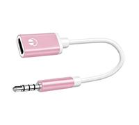 Headphone Car Stereo Cord Typec Female Flat Head Earphone Type C To 3.5mm