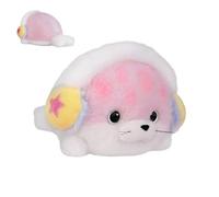 Headphone Case Plush Bag, 4,64 x 5,51 x 3,34 pulgadas Seal-Shaped Protective Compact Storage, Home Accessories for Adult Man Woman Office Desk Work, Holiday Events Parties Gift, Best Tools for Family