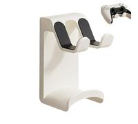 Headphone Hanger, Adhesive No-Drill Wall Mount, 2.56x4.92x2.44inch Multi-Purpose Storage Hook with Space Saving Design, Sturdy ABS Build, Headset and Controller Organizer for Use