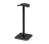 Headphone Holder - Aluminum Alloy Desk Stand | 3.94x3.94x9.65 Inch Space Saving Design, Deformation Slipping Prevention, Sturdy ABS Headset Stand For Study Room Organization