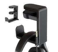 Headphone Stand | 360 Degree Rotation Earphone Mount Built In Cable Holder