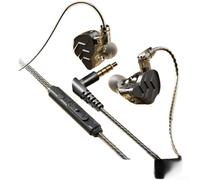 Headphones con Cable C y 3.5mm Compatible Multi-Dispositivo Headphones(A) | ergonómico, ganchos seguros, ajuste cómodo, ideal deportes, uso prolongado sin dolor