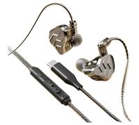 Headphones con Cable C y 3.5mm Compatible Multi-Dispositivo Headphones(E) | ergonómico, ganchos seguros, ajuste cómodo, ideal deportes, uso prolongado sin dolor