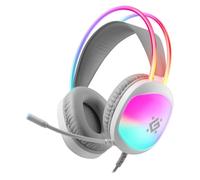 Headphones defender eclipse rgb white