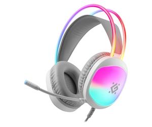 Headphones defender eclipse rgb white