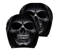 Headrest Covers For Car | Horrible Washable Breathable Fabric | Halloween S
