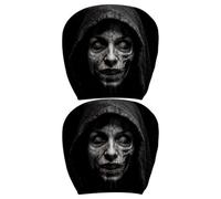 Headrest Covers for Cars - Auto Interior Decoration, 11.02x10.24 inches