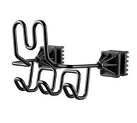 Headrest Hook Set, Seat Back Storage Hanger, 2pc Stainless Steel Load Support, Non Slip Anti Drop Curve Build, Car Interior Organizer Accessory, Trucks SUVs RVs Sedans Hold Jackets 7.87x7.48x5.11in