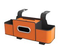 Headrest Storage - Precise Compact Storage Holder for Car Seats | Multifunctional Hanging Box with Hook & Slim Profile for Automotive, Interior, Daily Commuting and Driving