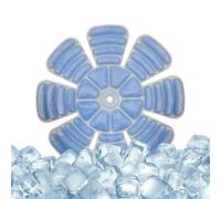 Heads Ice Pack - Soothing Gel Hat Cooler, Foldable Safe TPU Material, 100g Lightweight Cooling Relief, Reusable Cold Compress | For Hard Hats Sun Hats Fishing Caps & Outdoor Gardening