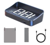 Heads Up Display For Cars Windshield,Windshield Speedometer Projector - Large Screen Speedometer Device Angle Adjustable Dashboard Monitor Motorcycle Motorcycle Motorcycle Front Window Projection
