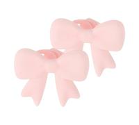Headset Addons - Playful Bow Shaped Sound Gear Accent, Decorative Silicone Earphone Prop with Secure Grip Fit Visual Customization, Ideal for Parties Work Commuting