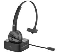 Conceptronic POLONA03BDA auricular y casco Auriculares Inalámbrico Diadema Oficina/Centro de llamadas Bluetooth Base de carga Negro