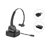 HEADSET BLUETOOTH CONCEPTRONIC CON BASE DE CARGA ADAPTADOR BLUETOOTH INCLUIDO POLONA03BDA POLONA03BDA