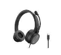 Auriculares conceptronic polona05bc usb - c negro