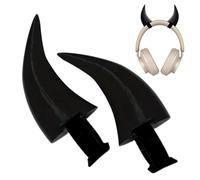 Headset Horn Accessory, Cute Audio Attachment, 3D Printed Device, Supplies, Music Gear, Top Usage Accessories for Women Men Adults Students Travelers Runners Streamers Working & Live Streaming