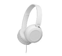 headset jvc ha-s31m-a-e con cable jack 3.5mm microfono integrado color blanco