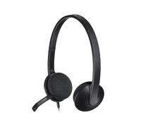 Logitech 981-000475 auricular y casco Auriculares Alámbrico Diadema Oficina/Centro de llamadas USB tipo A Negro