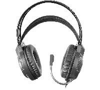 HEADSET MARS GAMING MH124 FRGB JACK 3.5mm ALIMENTACION USB CONTROL VOLUMEN COLOR NEGRO