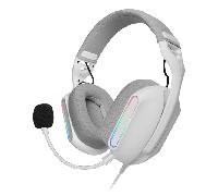 headset mars gaming mhpro argb jack 3.5mm alimentacion usb control volumen color blanco