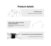 Headset Stand for Shokz Sports Earbuds Desktop Storage Stand for OpenRun Pro 2/Pro/Air/OpenSwim Pro B