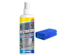 Headstone Restoration Cleaning Spray, Gravestone & Monument Cleaner,Headstone Restoration Kit for Granite and Marble Memorials (1Pcs)
