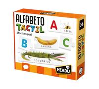 Headu - Alfabeto Táctil Montessori | Juegos Infantiles | Aprender a Leer con Juegos Educativos Niños 3 Años | Montessori 3 Años | Juegos Montessori