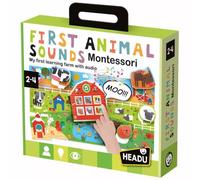 Headu: animales de la granja - rompecabezas Montessori