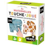 Headu- Animales Juego Educativo para niños, Multicolor (FR59339)