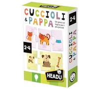 Headu - Cachorros & Pappa - Un Juego de lógica para los más pequeños | Juegos educativos para niños 2 3 4 años, Juego de asociación para niños, Juegos lógicos Primera Infancia, Regalo niño, Fabricado