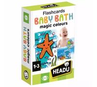 Headu: ¡Chapotea y aprende! Tarjetas educativas para bebé - 8 uds.