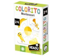 Headu Puzzle Formas y colores – Juego educativo Montessori 30 piezas 2-4 años