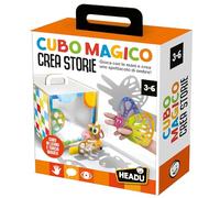 Headu Cubo Mágico CREA Historias CREA Y Proyecta Tu Espectáculo It57267 Juego Educativo para Niños 3-6 Años Made in Italy