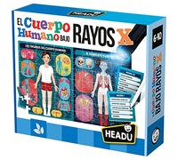Headu El Cuerpo Humano Bajo Rayos X. Juego Infantil Educativo para Aprender el Cuerpo Humano para niños y niñas de 6 a 10 años