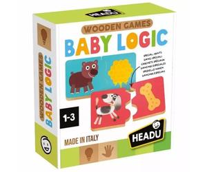 Headu: ¡Empareja! - Juego de lógica de madera para bebés