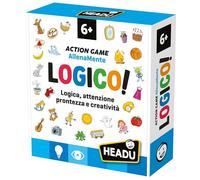 HEADU - ¡Es lógico! - Un juego de lógica, vigilancia y creatividad. Juegos educativos 5 6 7 8 años, juegos educativos para niños, juegos de mesa inteligentes, regalo para niños de 6 años, regalo para