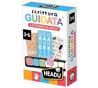 HEADU - Escritura guiada de letras en el juego - receta, alfabeto y palabras |Juego educativo para aprender a leer y escribir, juego educativo para niños 3-6 años, regalo de Navidad Pascua, hecho en